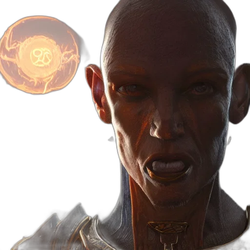 staff, face, mask, jewelry transparent PNG cut-out
