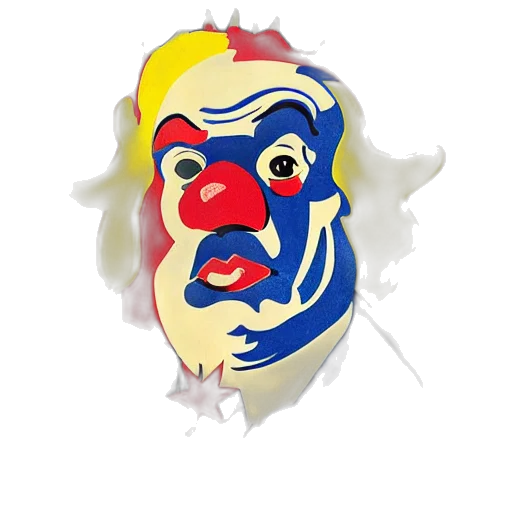 mask, face, creature, crown transparent PNG cut-out