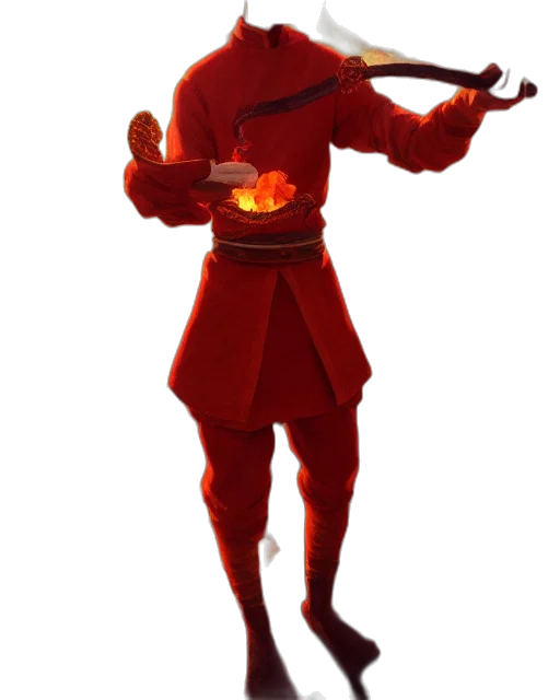 staff, weapon, sword, mask, concept art, 3d render, fantasy art, pixel art transparent PNG cut-out