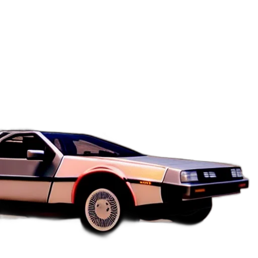 car, robot, vaporwave, concept art transparent PNG cut-out