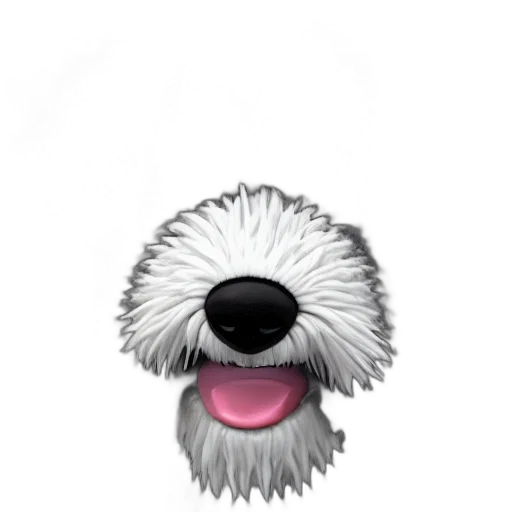 staff, animal, creature, face, 3d render, photorealistic, cartoon, concept art transparent PNG cut-out