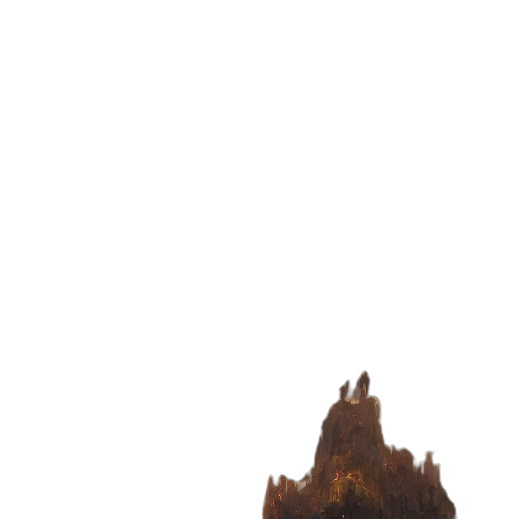 crown, staff, tree, hair transparent PNG cut-out
