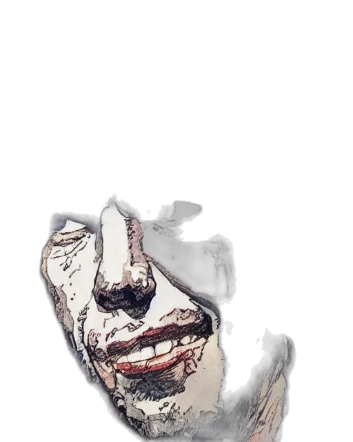 mask, face, creature, robot transparent PNG cut-out