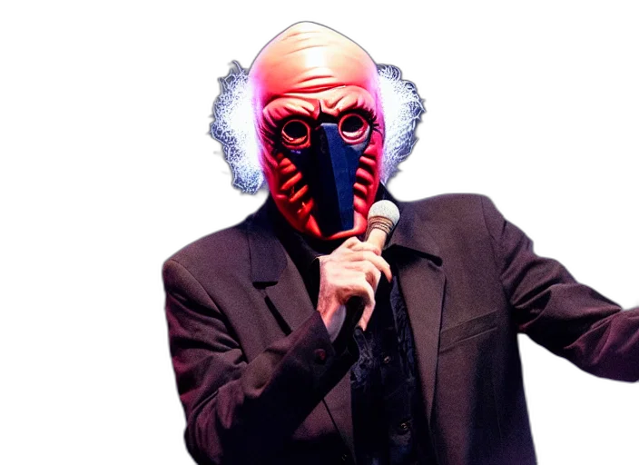 mask, jacket, creature, face transparent PNG cut-out