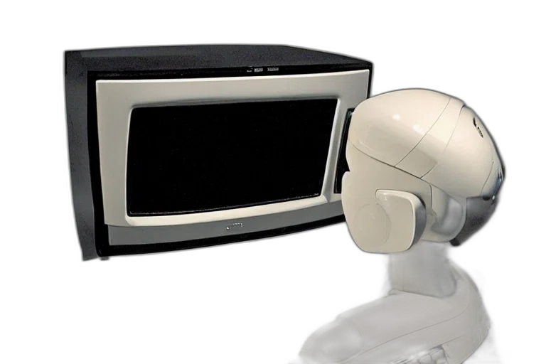 robot, furniture, 3d render, humanoid transparent PNG cut-out