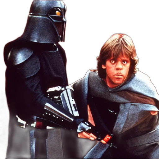 robot, weapon, sword, concept art, fire, outer space, luke, skywalker transparent PNG cut-out