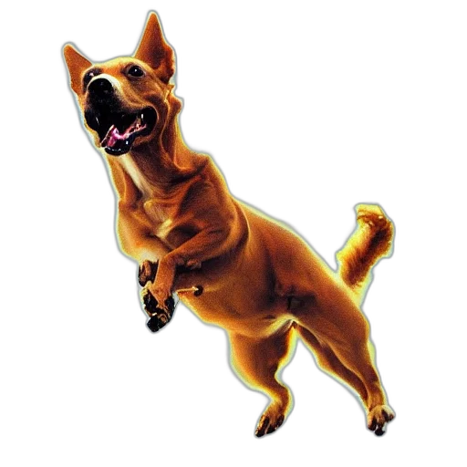 animal, creature, staff, photorealistic, concept art, 3d render, watercolor, flying transparent PNG cut-out