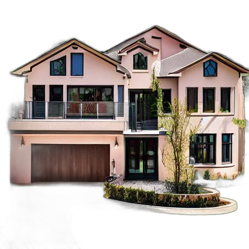 building, 3d render, photorealistic, concept art transparent PNG cut-out