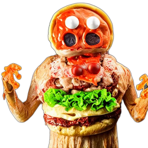 food, robot, creature, animal transparent PNG cut-out
