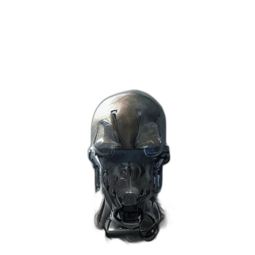 mask, face, creature, robot transparent PNG cut-out