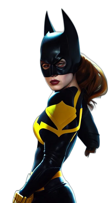 mask, comic book art, concept art, 3d render transparent PNG cut-out