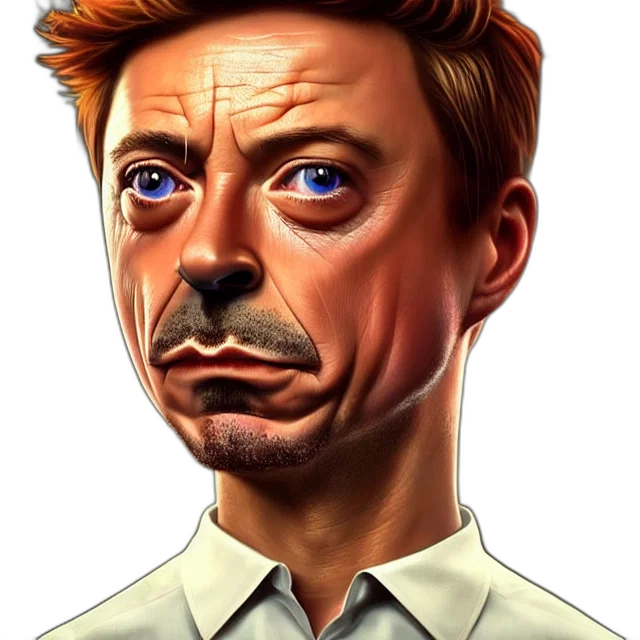 face, mask, staff, robot, cartoon, comic book art, concept art, photorealistic transparent PNG cut-out