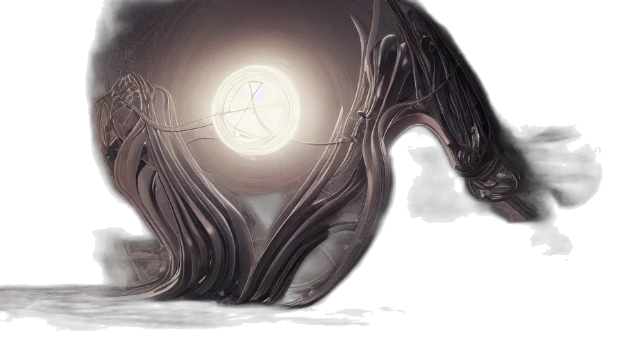 mask, creature, hair, face transparent PNG cut-out
