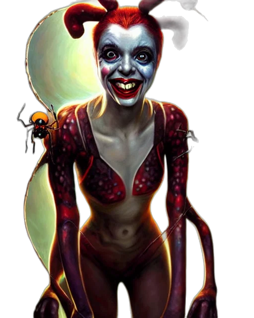 creature, mask, comic book art, concept art, fantasy art, photorealistic, biopunk, cute transparent PNG cut-out
