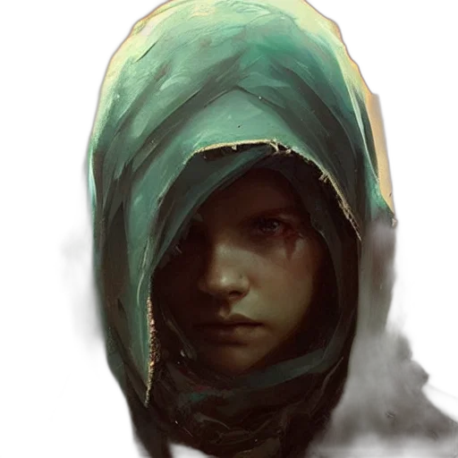 face, mask, hat, weapon transparent PNG cut-out
