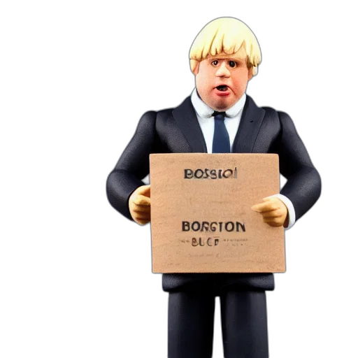 boris, johnson, action, figure, figurine, product, photo, realistic transparent PNG cut-out