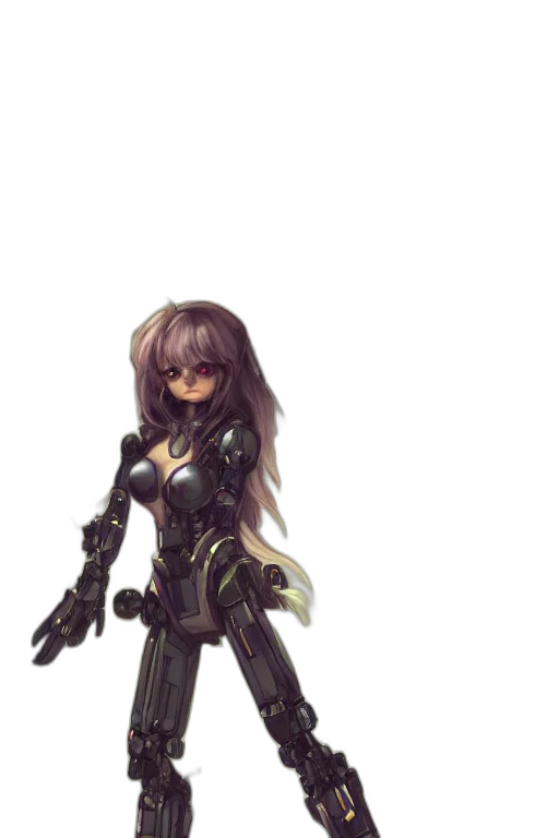 robot, weapon, staff, sword transparent PNG cut-out