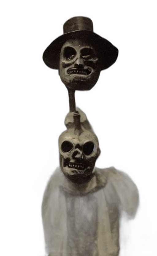 hat, staff, mask, jewelry transparent PNG cut-out