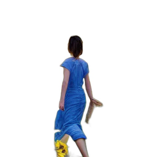dress, staff, shoes, umbrella, photorealistic, 3d render, concept art, oil painting transparent PNG cut-out