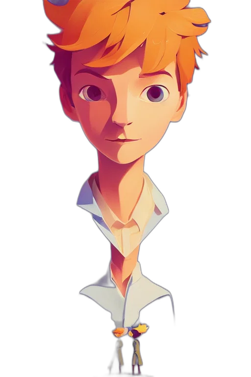 staff, face, robot, jacket, cartoon, concept art, 3d render, pixel art transparent PNG cut-out