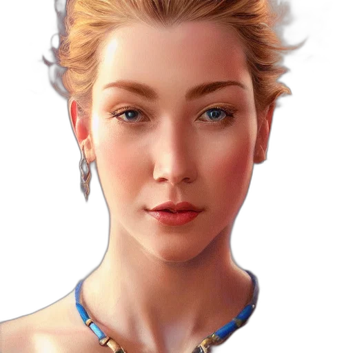 jewelry, face, crown, dragon, fantasy art, photorealistic, concept art, oil painting transparent PNG cut-out