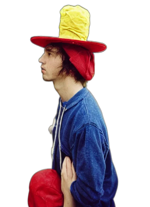 hat, jacket, staff, crown, concept art, photorealistic, red, detailed transparent PNG cut-out