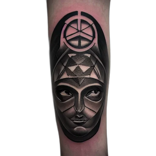 mask, face, jewelry, fantasy art transparent PNG cut-out