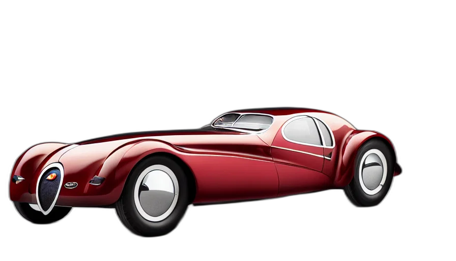 car, 3d render, concept art, photorealistic transparent PNG cut-out