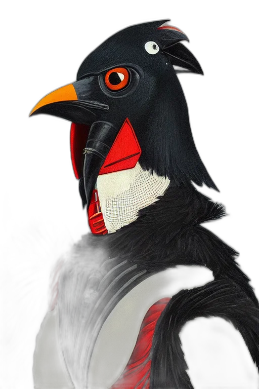 animal, mask, staff, creature transparent PNG cut-out