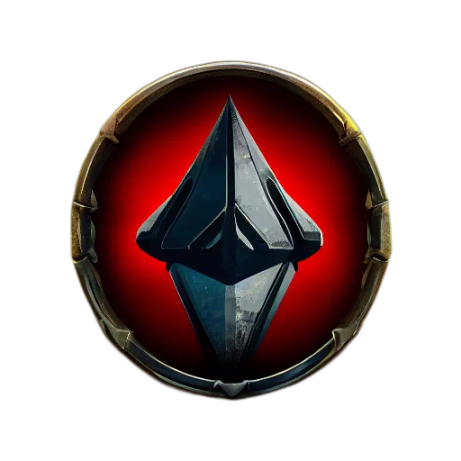 mask, sword, weapon, crown, concept art, fantasy art, 3d render, pixel art transparent PNG cut-out