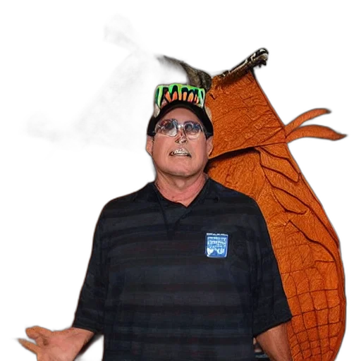 dragon, hat, creature, animal transparent PNG cut-out