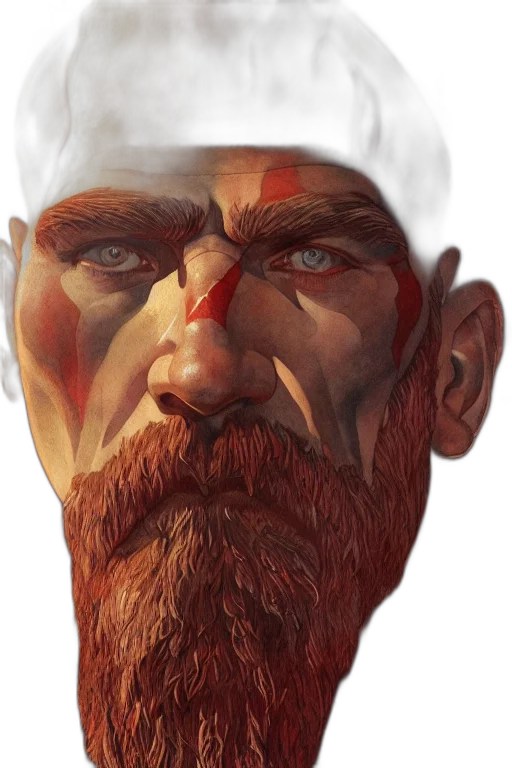face, mask, hat, photorealistic transparent PNG cut-out