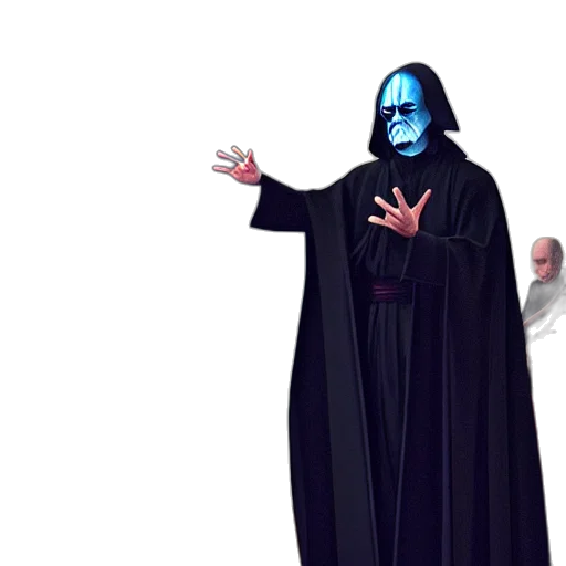 mask, concept art, outer space, emperor, palpatine, preaching, people, church transparent PNG cut-out