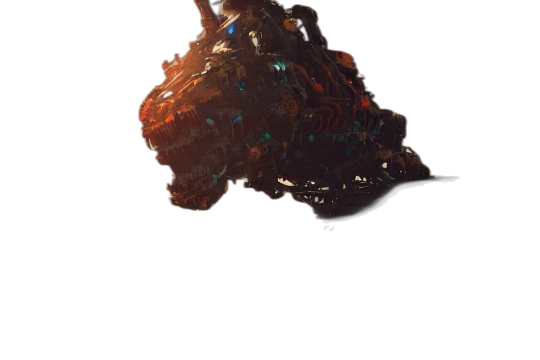 crown, dragon, weapon, hair, concept art, 3d render, fantasy art, pixel art transparent PNG cut-out