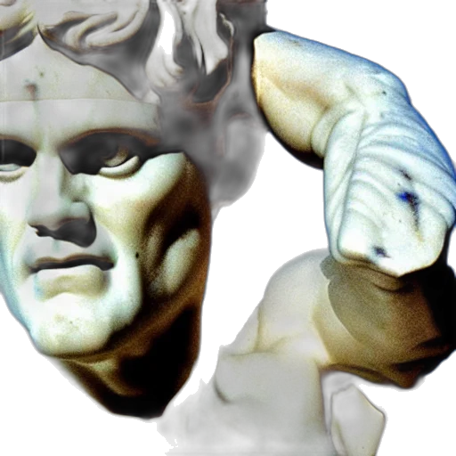 face, mask, creature, weapon transparent PNG cut-out