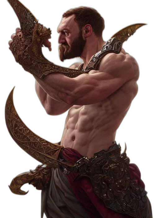 dragon, sword, staff, weapon transparent PNG cut-out