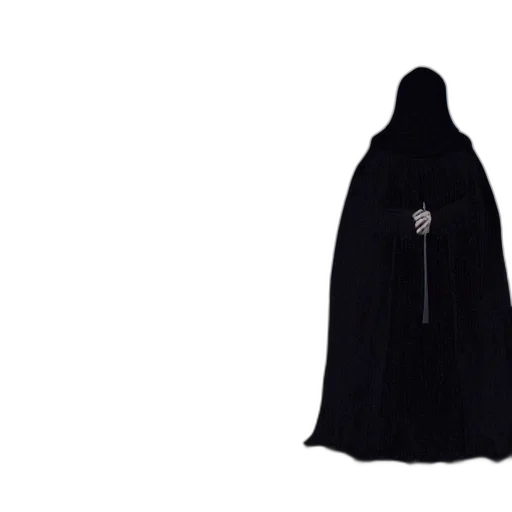 dress, jacket, umbrella, staff transparent PNG cut-out