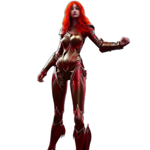 concept art, comic book art, 3d render, fantasy art transparent PNG cut-out