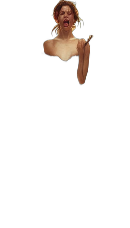 mask, staff, hat, hair transparent PNG cut-out
