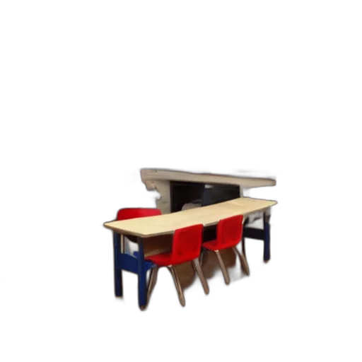 furniture, 3d render, concept art, romanian, classroom transparent PNG cut-out