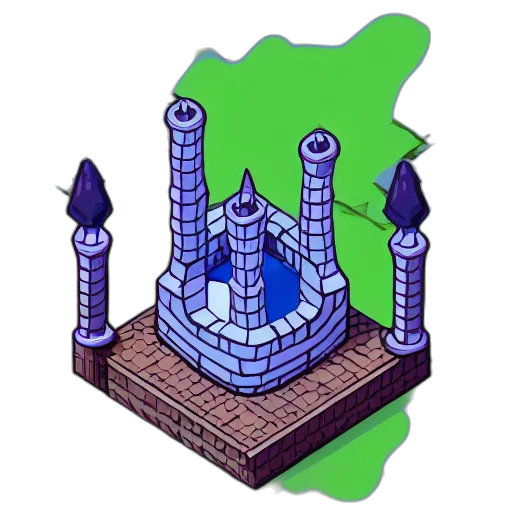 crown, dragon, furniture, sword, pixel art, 3d render, concept art, fantasy art transparent PNG cut-out