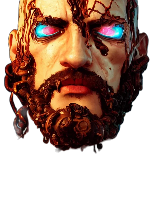 mask, face, robot, staff transparent PNG cut-out
