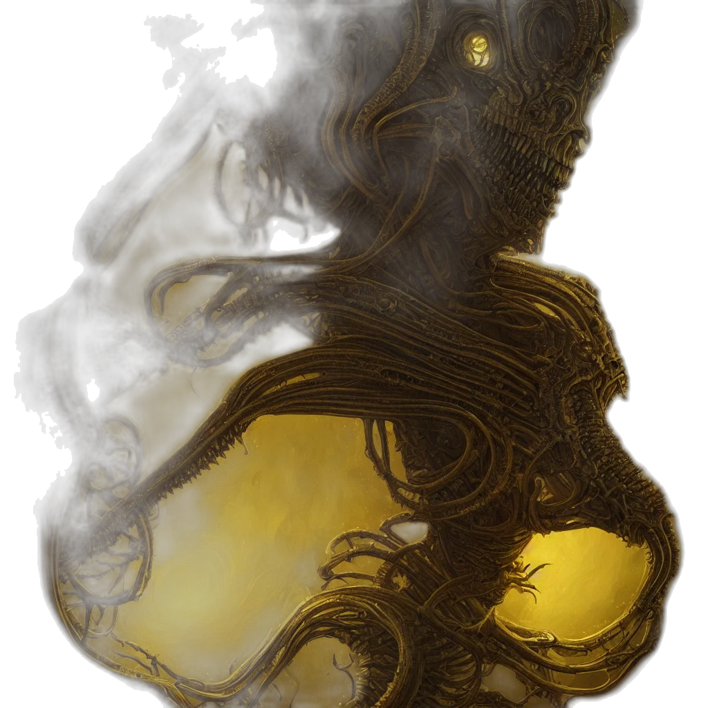 dragon, mask, creature, hair transparent PNG cut-out