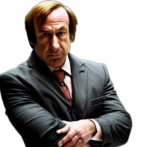jacket, face, staff, hair, saul, goodman, rooster, medieval transparent PNG cut-out