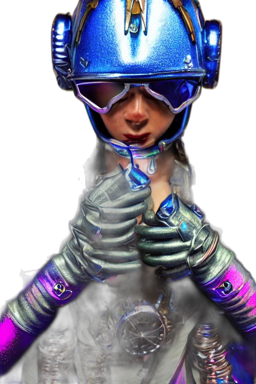 robot, face, mask, creature transparent PNG cut-out