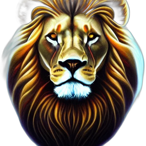 crown, jewelry, animal, staff, photorealistic, fantasy art, oil painting, watercolor transparent PNG cut-out
