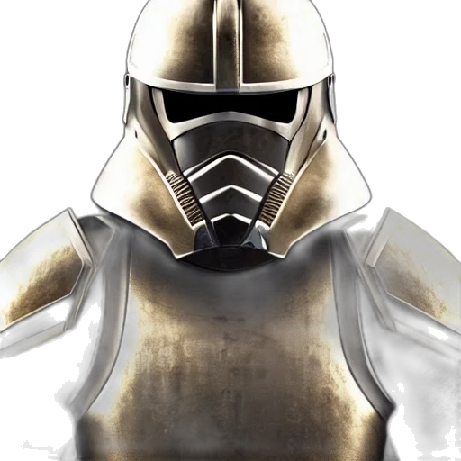 sword, mask, weapon, concept art, fantasy art, 3d render, photorealistic, monochrome transparent PNG cut-out