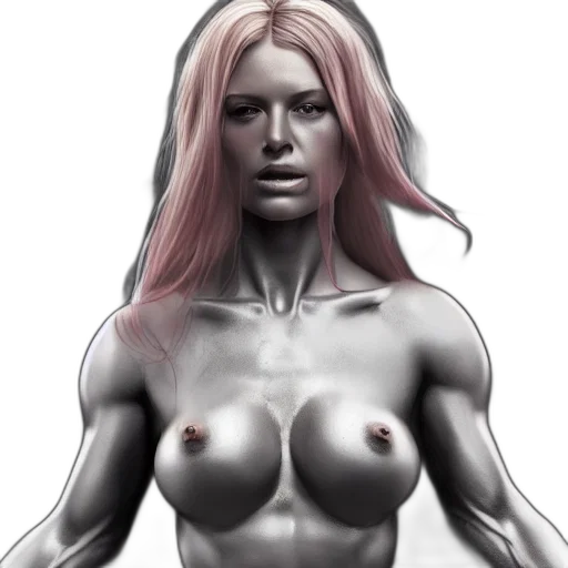 robot, face, comic book art, concept art transparent PNG cut-out