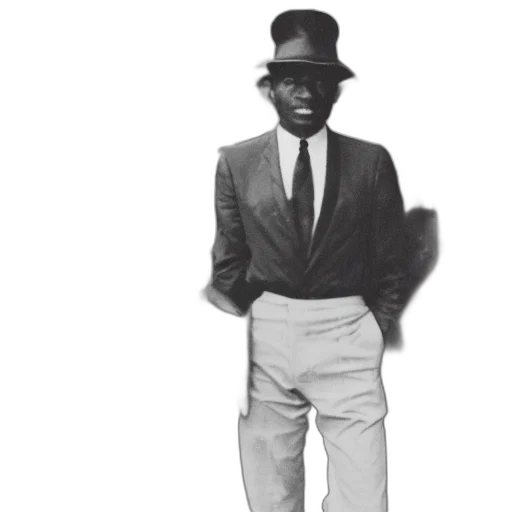 hat, jacket, staff, face transparent PNG cut-out