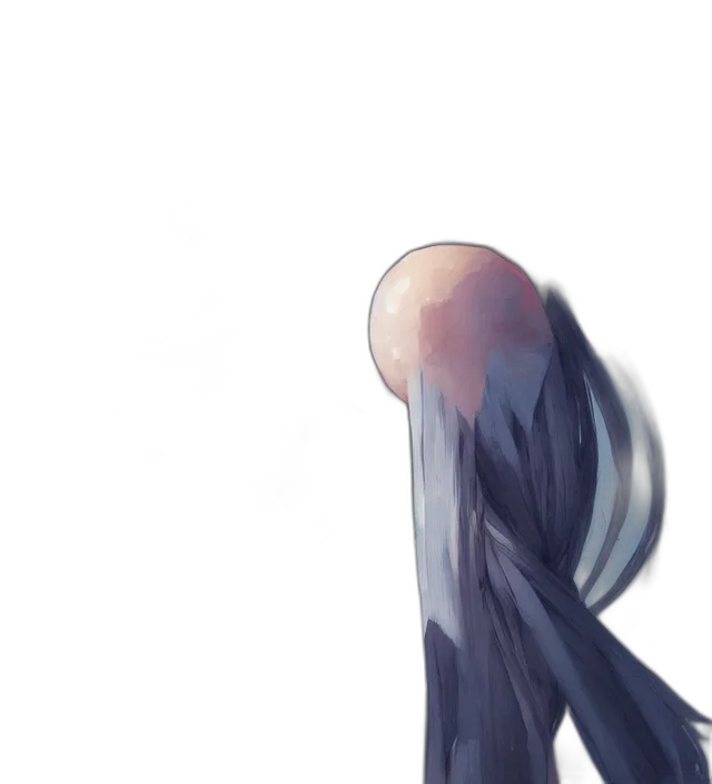 hair, creature, mask, face transparent PNG cut-out